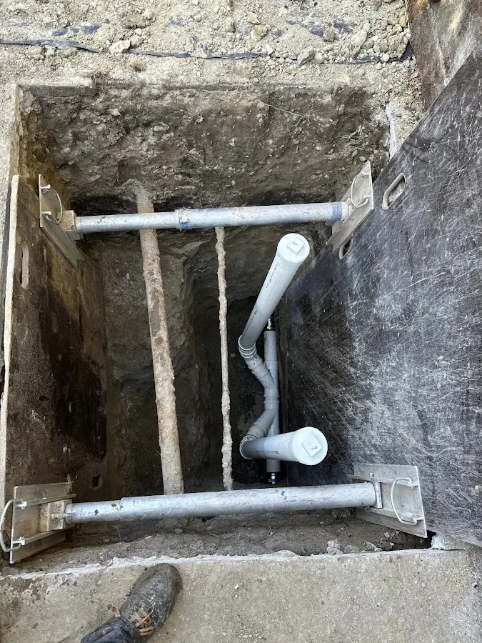 Experienced plumber completing Gas Line Repair work in Lower Saucon